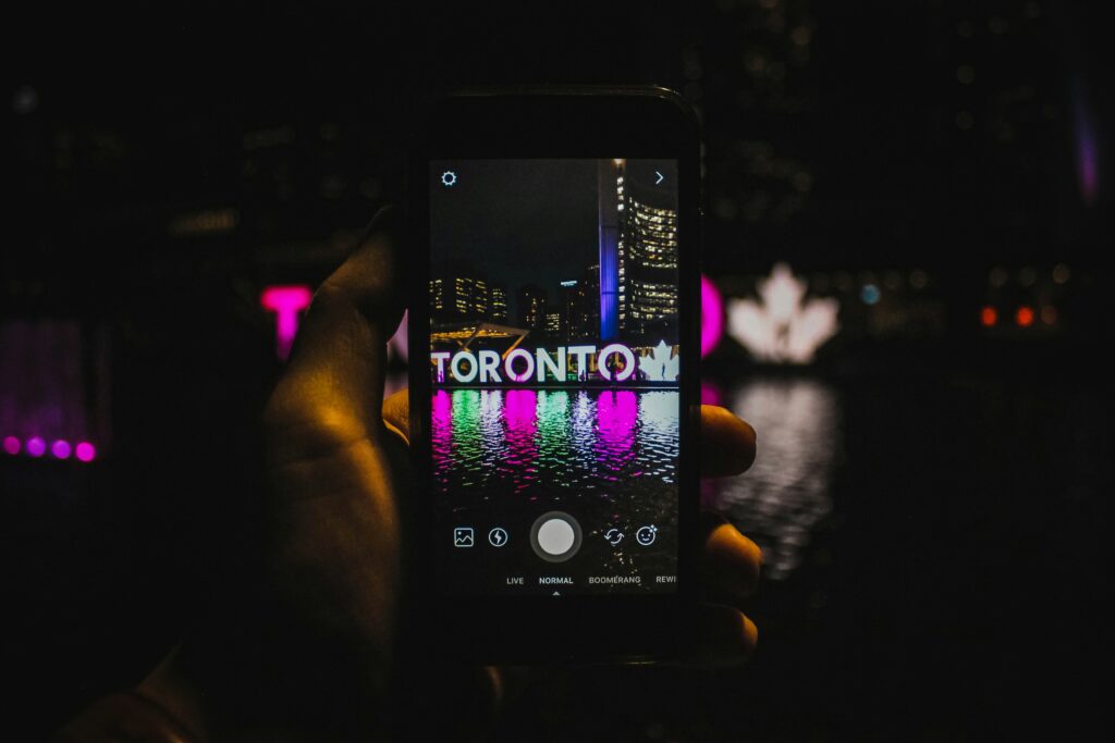 Toronto night view